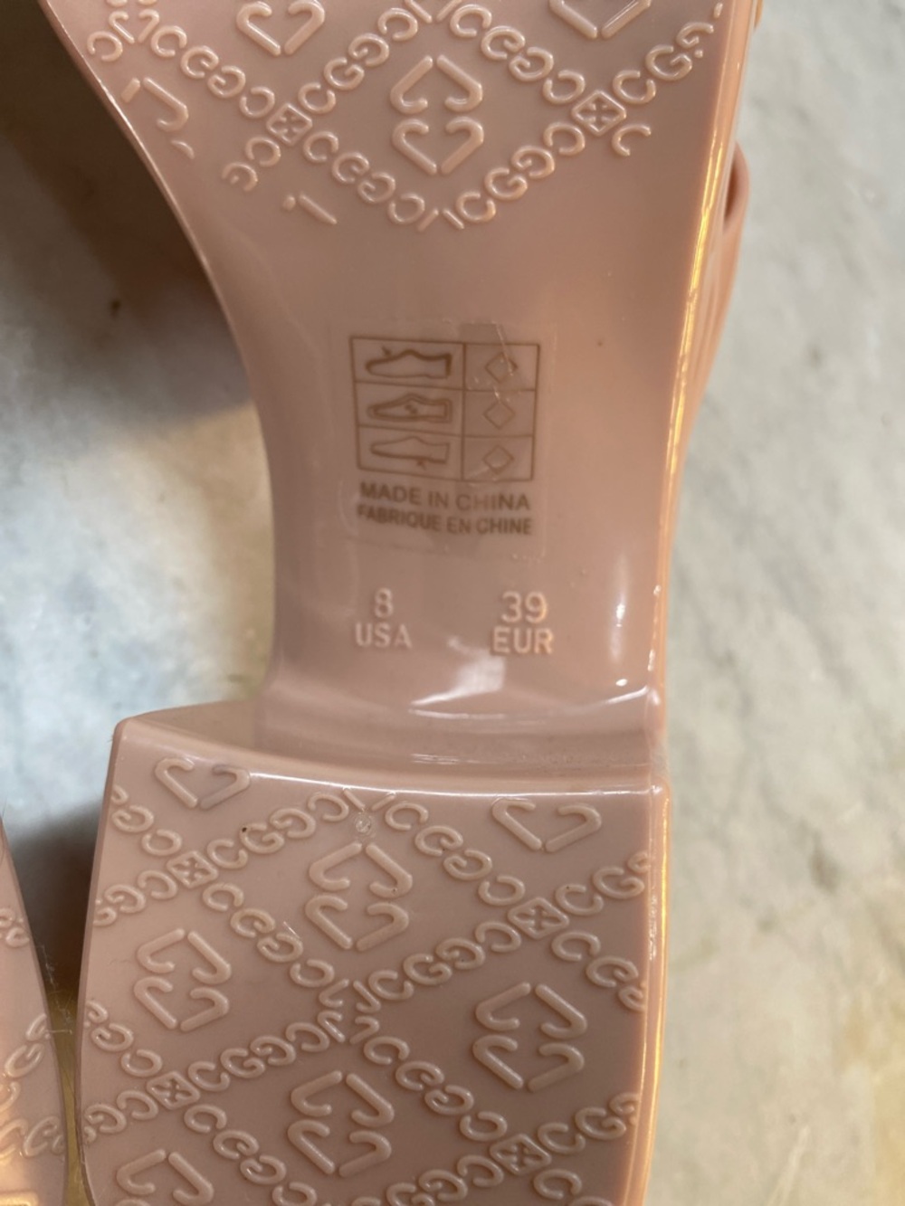 Jeffrey Campbell Bubblegum block heel sandal. - Picture 4 of 7